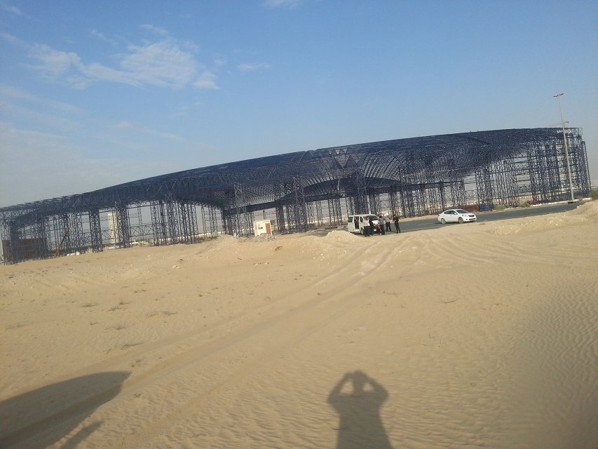 石河子大型场馆网架工程